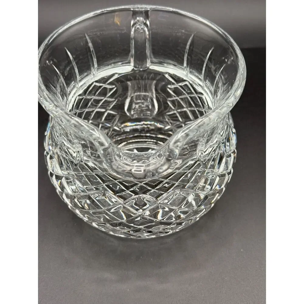 ✨ FTD Crystal FTY2 20 oz Pitcher – Cut Crystal Creamer Syrup Server 4.5”